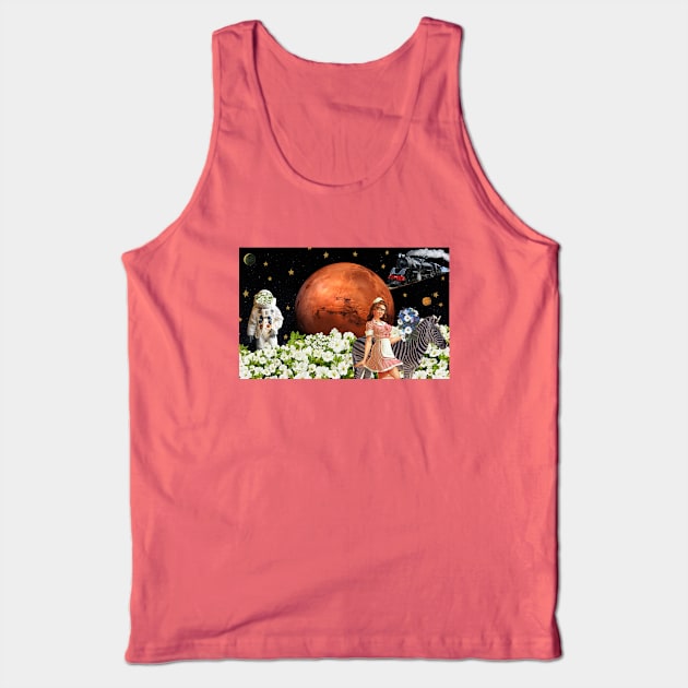 You'd Prefer An Astronaut. Tank Top by Codus